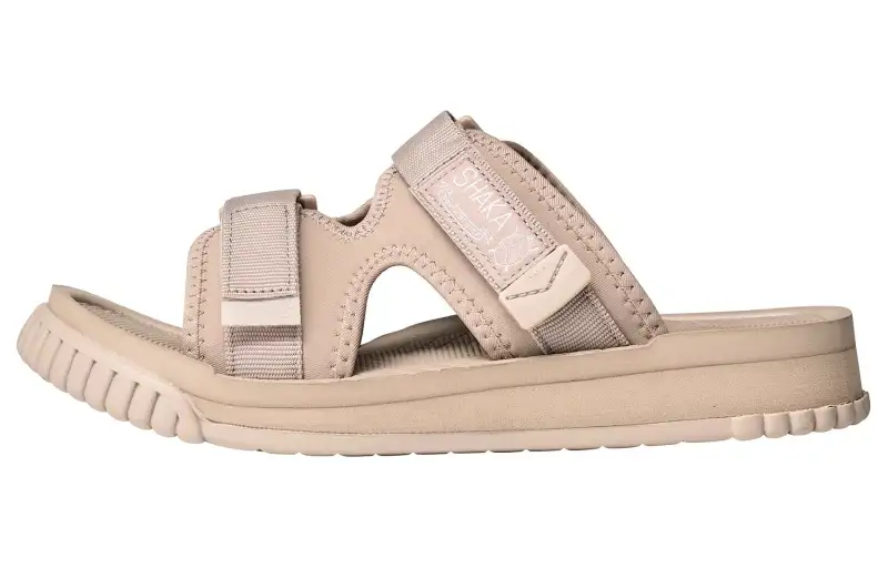 Shaka Slide Slippers Unisex Taupe