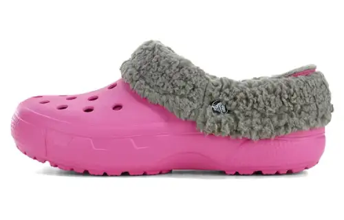 Crocs Mammoth Evo Lined Clogs 'Pink Grey'