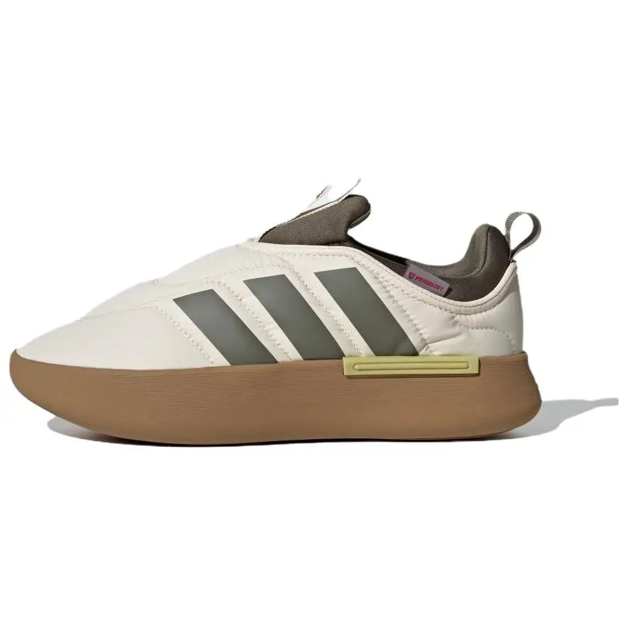 Adidas Adipuff Thermal Low top Casual Shoes Men's White Green Brown