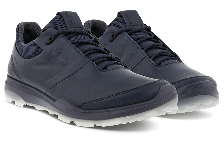 Ecco Leather Low top Running Shoes Women’s Blue