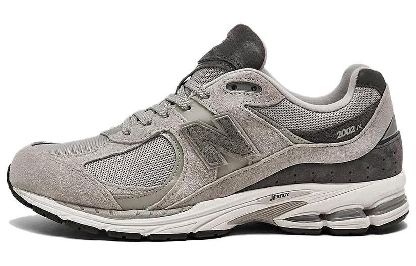 New Balance NB 2002R fabric sports shock absorption mid-top lifestyle shoes men's nimbus gray