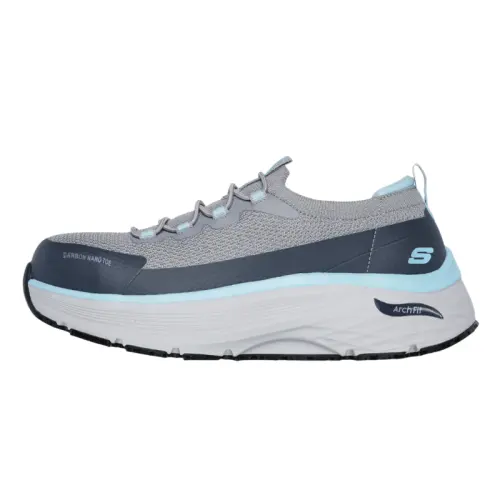Skechers Max Cushioning Low top Casual Shoes Women's Gray Green
