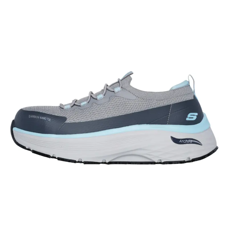 Skechers Max Cushioning Low top Casual Shoes Women's Gray Green