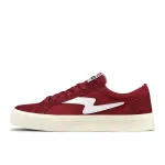 LuzaoT SUPER DRAG Abrasion Resistant Abrasion Resistant Low top Canvas Shoes Unisex Burgundy