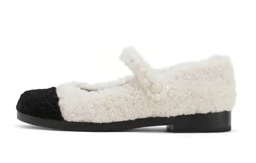 CHARLES&KEITH Mary Jane Shoes Women's Pink White