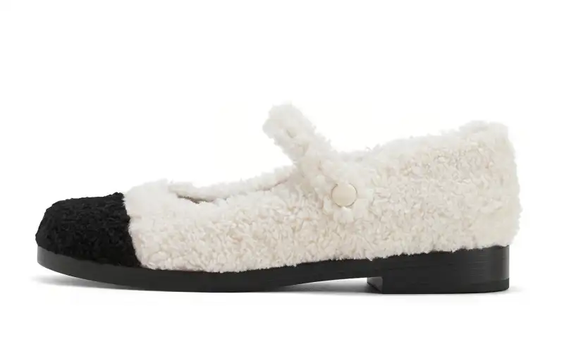 CHARLES&KEITH Mary Jane Shoes Women's Pink White