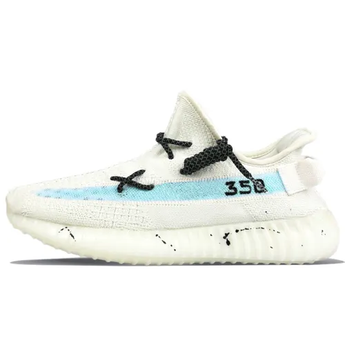 Adidas Originals Yeezy Boost 350 V2 Abrasion Resistant Abrasion Resistant Low top Casual Shoes Unisex White