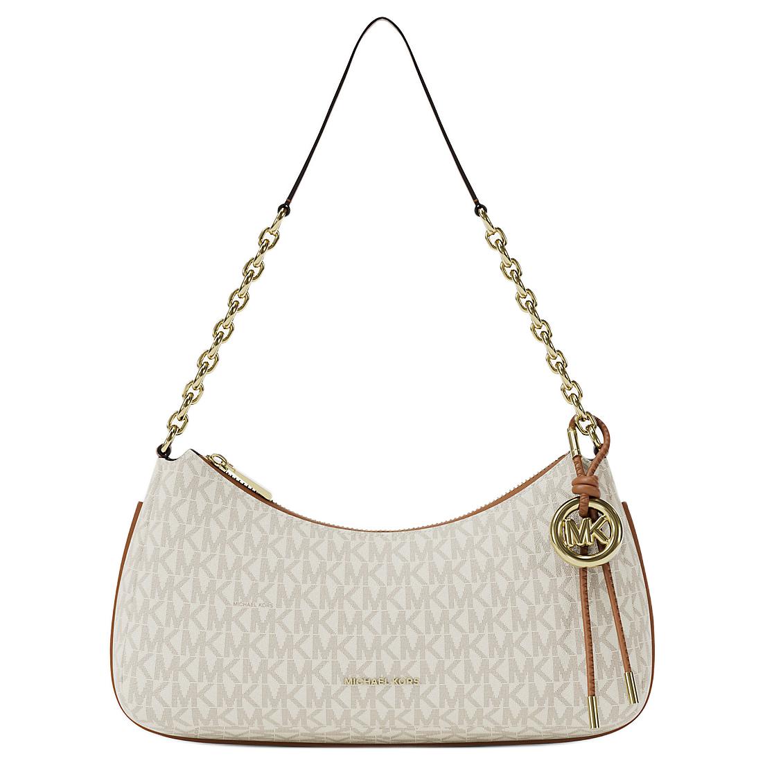 Женская сумка MICHAEL KORS Nolita (бежевая)
