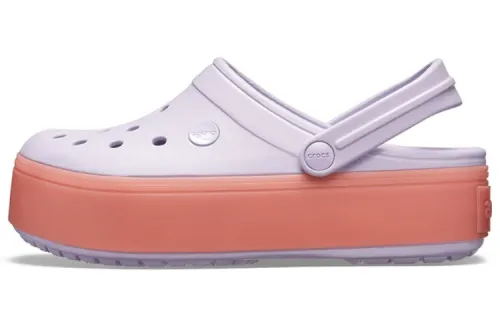 Crocs Beach Purple Pink Sandals Women's