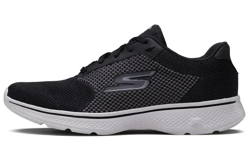 Skechers Go Walk 4 Fabric Comfortable Cushioning Abrasion Resistant Breathable Lightweight Low top Casual Shoes Men's