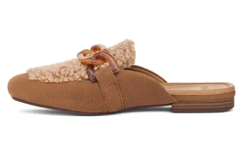 UGG Janaya Shearling Stylish Sandal Women's Chestnut