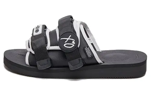 XO x Suicoke Slip Resistant Abrasion Resistant Slide Slippers Men's Black