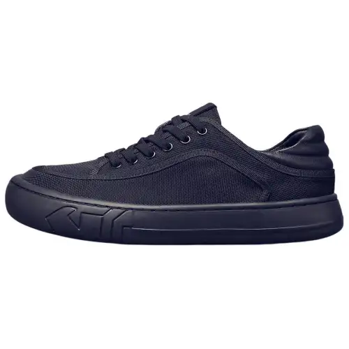 JANE HARLOW Fabric Breathable And Lightweight Low top Casual Shoes Men's Black