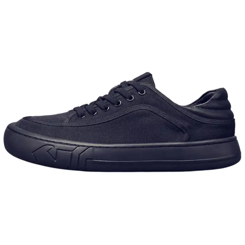JANE HARLOW Fabric Breathable And Lightweight Low top Casual Shoes Men's Black