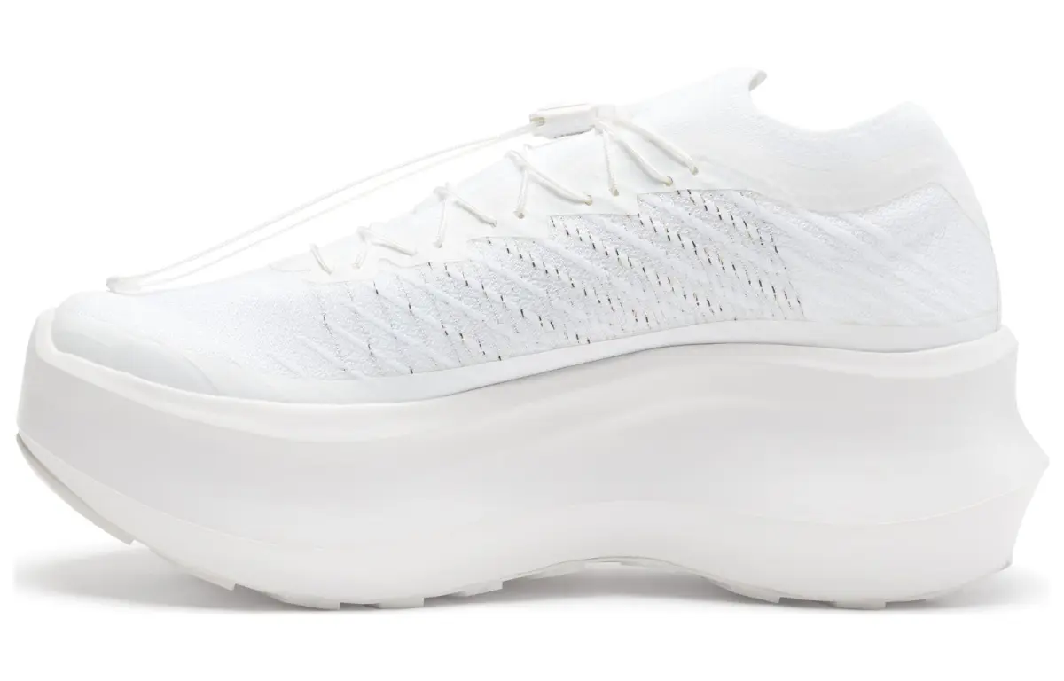 SALOMON x Comme Des Garçons Phantasm 2 Fabric Cushioning Slip Resistant Abrasion Resistant Height Increasing Low top
