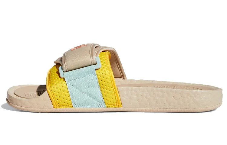 Adidas Originals Chancletas Hu Slippers Brown/Yellow