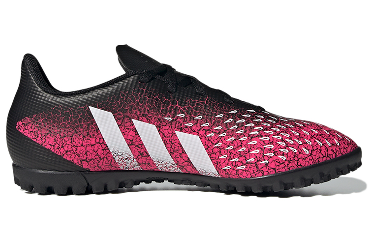 Мужские бутсы adidas Predator Freak.4 TF (черно-розово-белые) — Чёрный / розовый / белый — фото 2