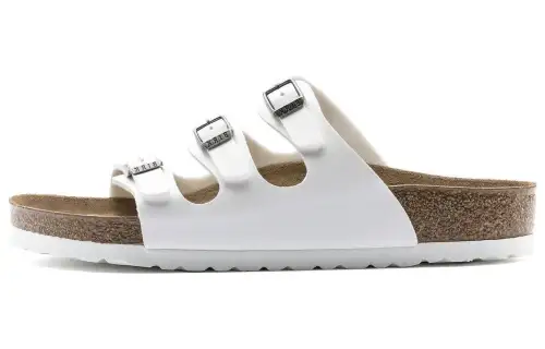 Florida Wmns Birkenstock Birko-Flor 'White' Women's