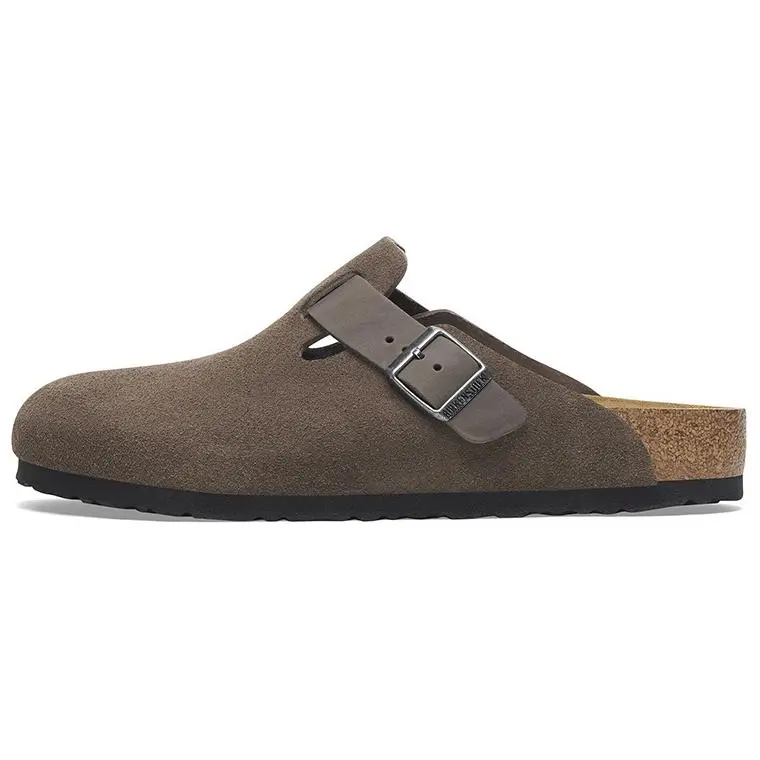 Birkenstock No Special Function Closed Toe Slippers Men's Concrete Gray
