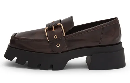 CHARLES&KEITH Platform Shoes Women's Dark Brown