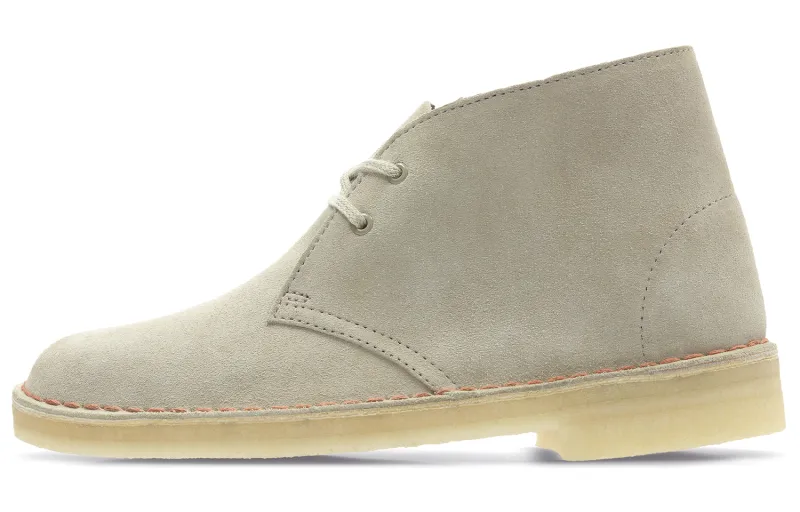 clarks Originals Logo-embossed Suede Desert Boots