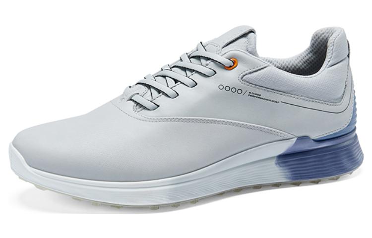 Ecco Golf S3 Cow Leather Comfortable And Breathable Low top Sports Casual Shoes Men’s Concrete Gray