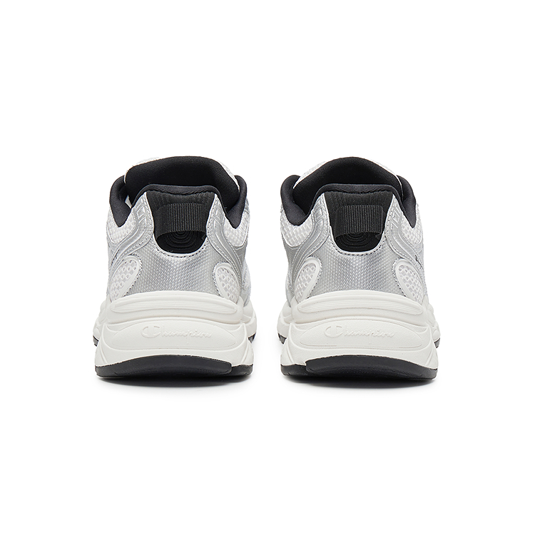 Champion Low top Running Shoes Unisex Silver White/Black