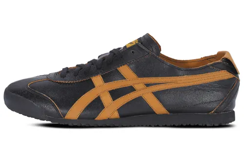 Onitsuka Tiger MEXICO 66 Low top Casual Shoes Unisex Black Yellow