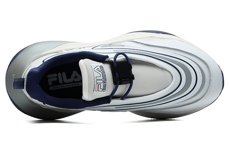 Женские кроссовки Fila FUSION (белые) — фото 4
