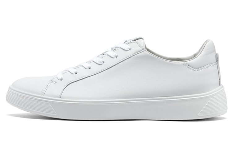 Ecco Street Fun Break Stylish Skateboarding Shoes Men's White