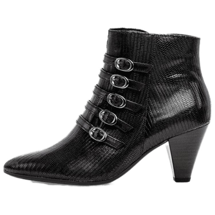 Gabor Cow Leather Ankle Boots 6.5cm Women's