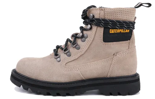 CAT Short Outdoor Boots Men's Light Coffee