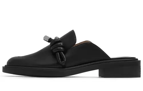 CHARLES&KEITH Composite Sole No Special Function No Special Function Closed Toe Slippers Women's Black