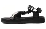Suicoke Leather Beach Sandals Men's Black