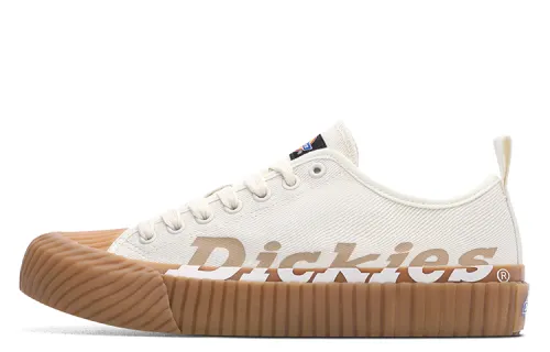 Dickies Canvas Shoes Unisex Low Top Beige