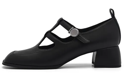 PEDRO Chunky Heel Mary Jane Shoes Women's