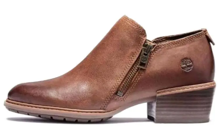 Timberland Sutherlin Ankle Length Combat Boots Women's Brown