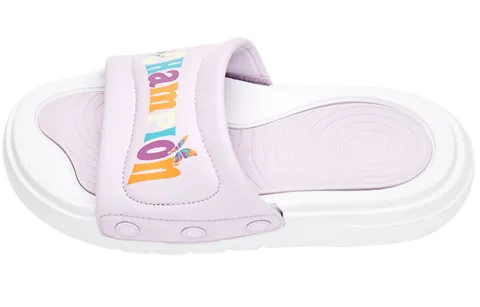Champion Slide Switch Sports Slippers Women's White Purple