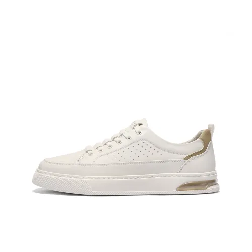 BELLE Cow Leather Skateboard Shoes Men's