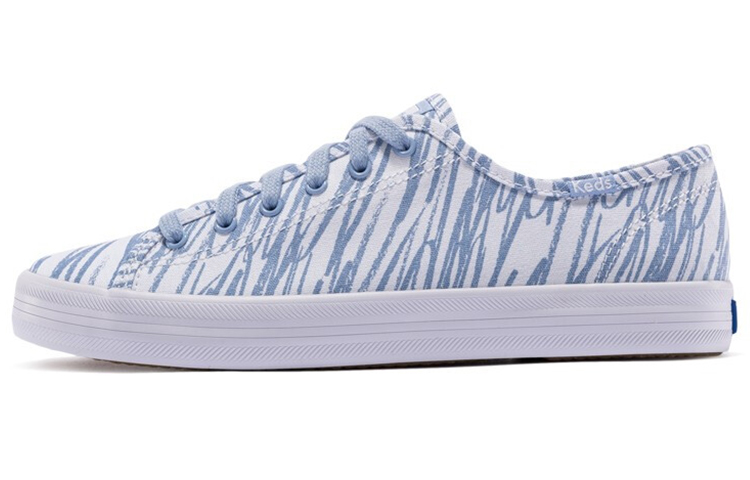 Keds Canvas Shoes Women's Low Top Blue White