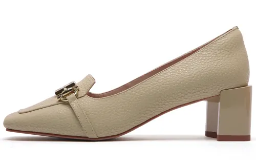 PACO GIL High Heels Women's Apricot
