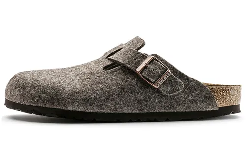 Birkenstock Boston buckle-embellished slippers Women's