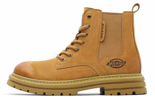 Dickies Abrasion Resistant Cushioning Crew Outdoor Boots Men's Yellow Green