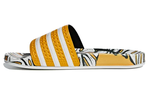 Adilette The Farm Company x Adilette Wmns Adidas Originals Slides 'Tropical Print' Women's
