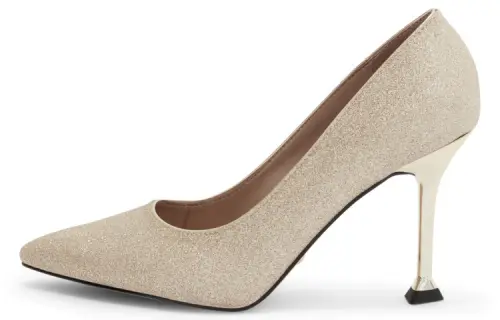 CHARLES&KEITH High Heels Women's Gold Gold