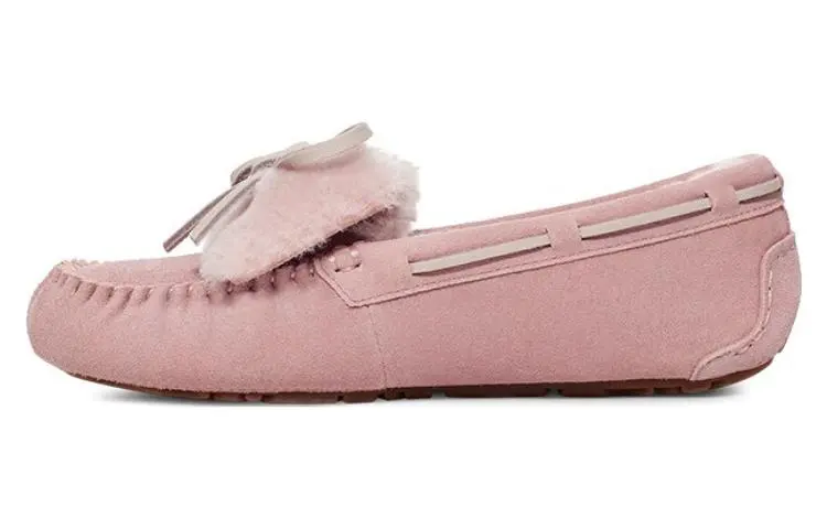 UGG Dakota Double Bow 'Rose Grey' Women's