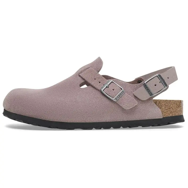 Birkenstock Comfortable EVA Quick Dry Abrasion Resistant Closed Toe Slippers Unisex Purple