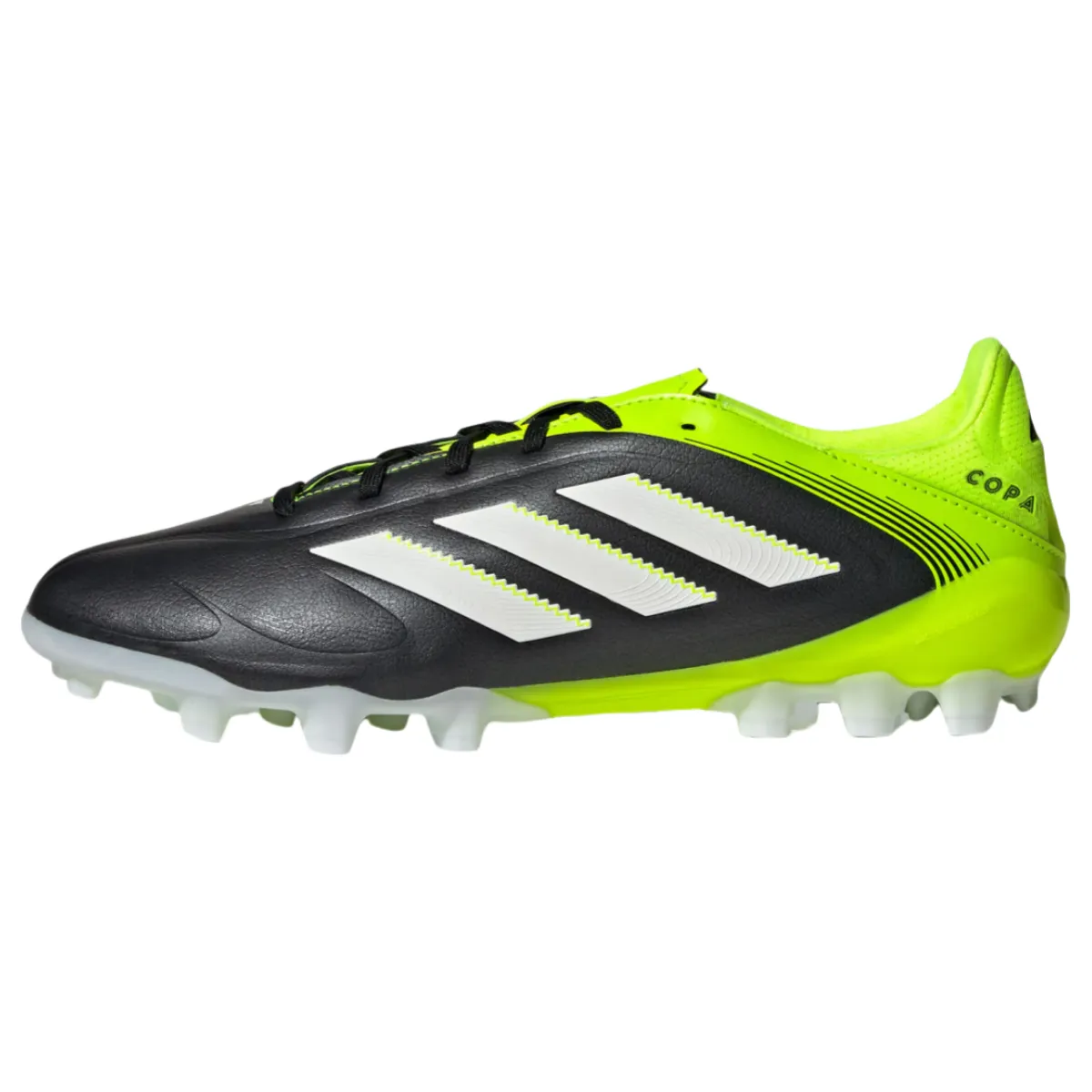 Adidas Copa Pure 3 Artificial Turf Abrasion Resistant Soccer Shoes Unisex Black Green