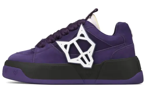 Naked Wolfe Kosa Low top Stylish Skateboarding Shoes Men's Purple Black
