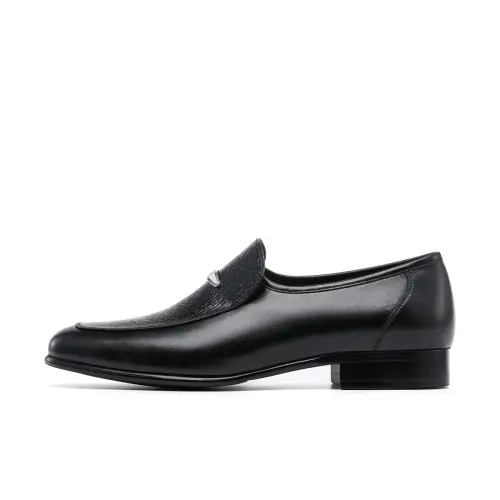 Chrisdien Deny Sheepskin Men's Casual Shoes Men's Black